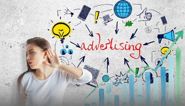 Creative advertising team at AdCrest planning off-season marketing strategy to build brand engagement