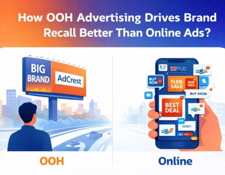 How OOH Advertising Drives Brand Recall Better Than Online Ads
